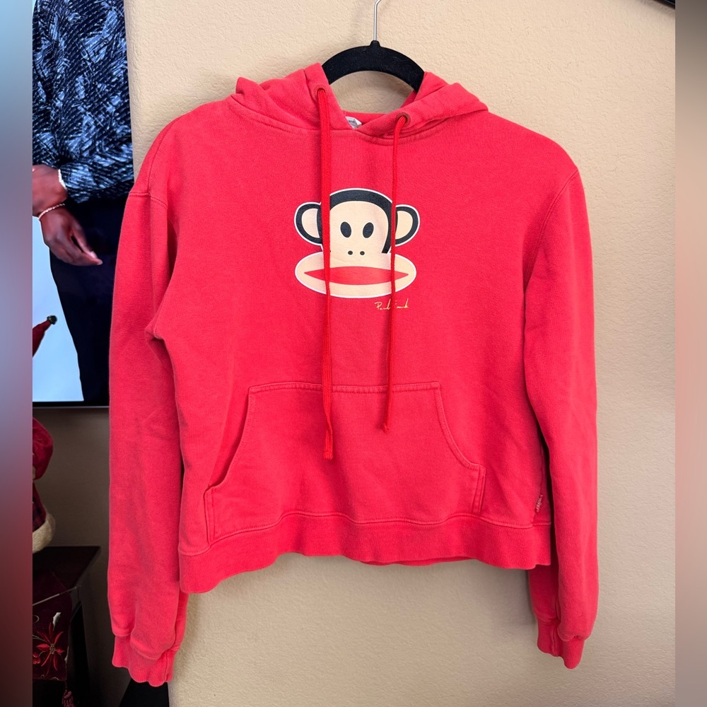 Vintage Paul Frank Cropped Hoodie